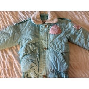 Vintage Styled By Lorjan Ltd. Toddler 4T Air Force Carrier Air Wings Coat Jacket